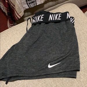 NIKE dark grey shorts